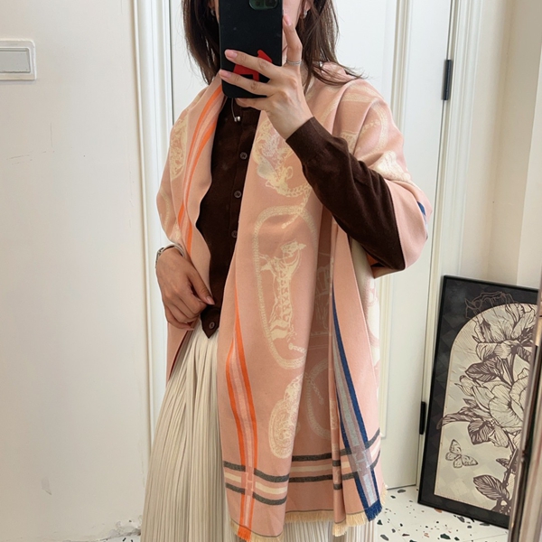 ブランドマフラー正面デザイン